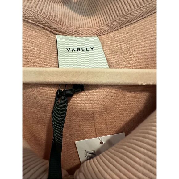 Varley Vine Half-Zip Pullover in Mahogany Rose Size XS - Picture 7 of 10